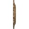 Ekena Millwork Orrington Ceiling Medallion (Canopies up to 6 5/8"), 13 1/4"OD x 6 5/8"ID x 1 1/8"P, Rubbed Bronze CM13ORRZS - alternate 3